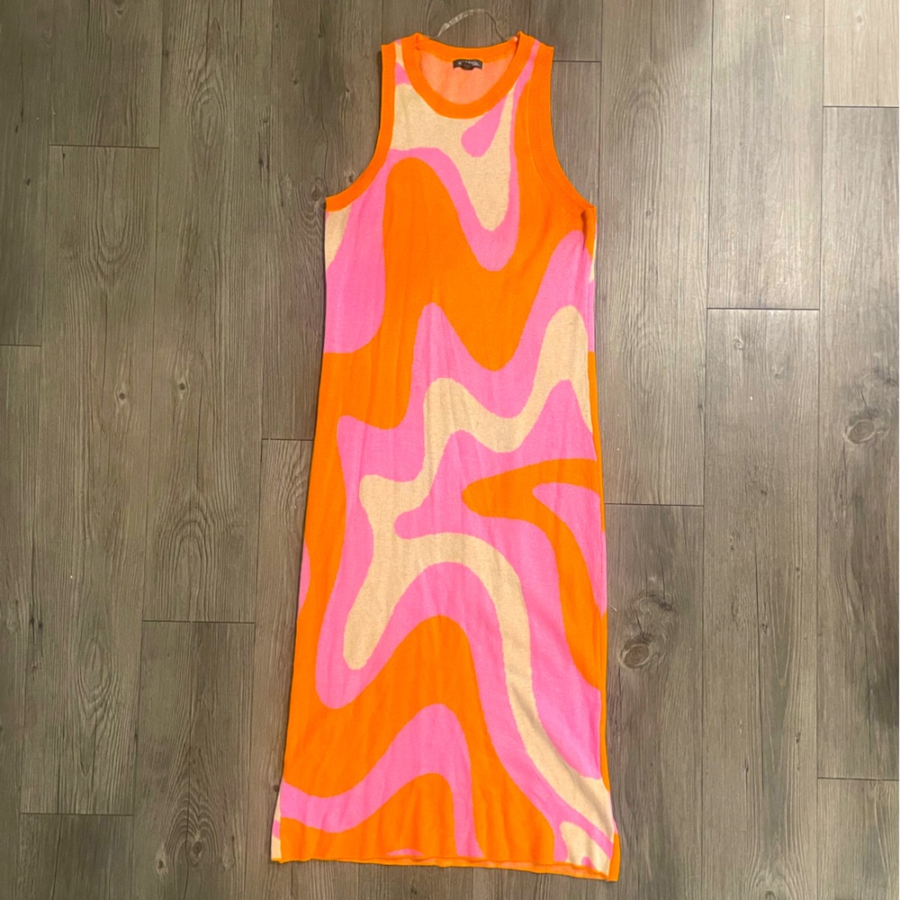 Wild Fable Sleeveless Jacquard Sweater Dress